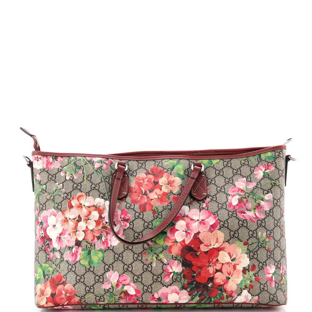 Gucci Convertible Zip Tote Blooms Print #252917G11B - Picture 3 of 7